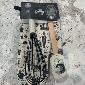 BRAND NEW Best Brands Disney Nightmare Before Christmas 30th 3 Piece Kitchen Set